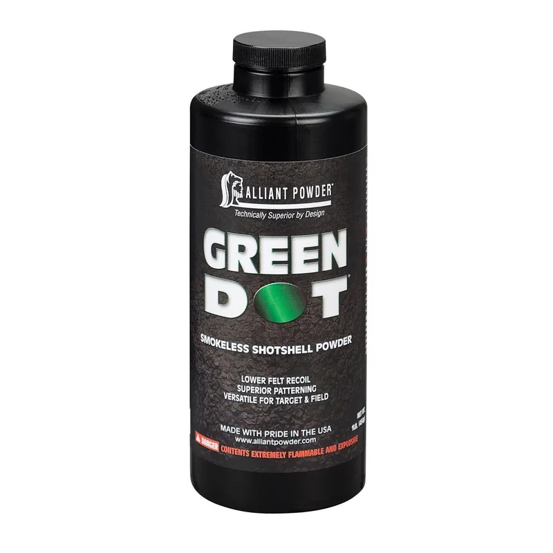 Alliant Green Dot Smokeless Powder - 1 Lb. ** ADULT SIGNATURE REQUIRED** SEE DETAILS IN DESCRIPTION