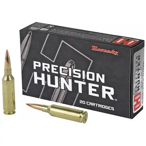 Hornady Precision Hunter Ammunition - 6 MM ARC - 103 Grain ELD-X - 20 Rounds - Brass Case