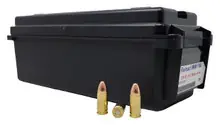 Miwall Reload Ammunition - 9 MM Luger - 115 Grain Full Metal Jacket - 250 Rounds W/ Free Ammo Can