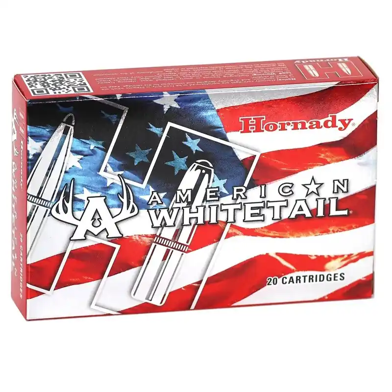 Hornady American Whitetail Ammunition - 300 Winchester Magnum - 180 Grain Interlock - 20 Rounds