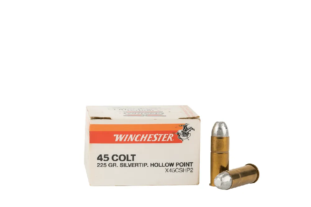Winchester Ammunition - 45 Long Colt - 225 Grain Silvertip Jacketed Hollow Point - 20 Rounds