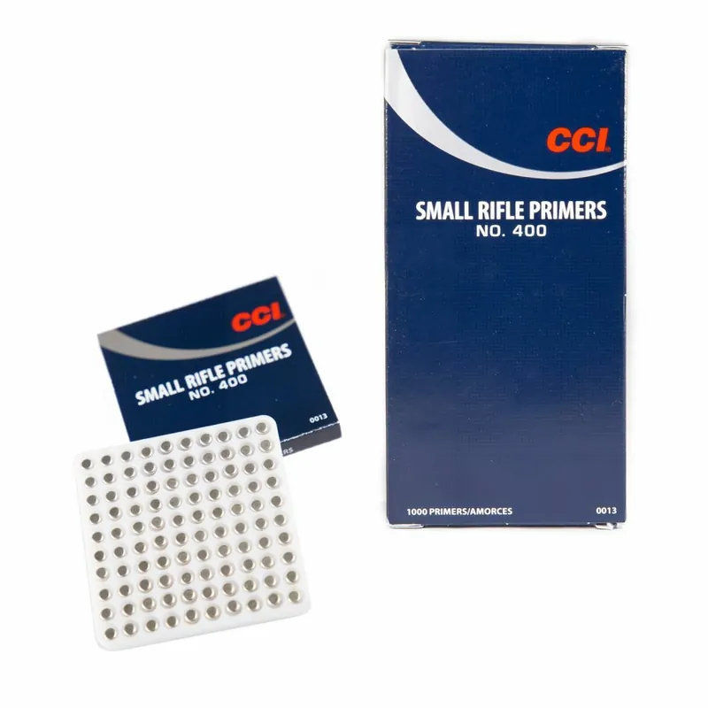 CCI Small Rifle Primers No. 400 - 5000 Primers ** ADULT SIGNATURE REQUIRED** SEE DETAILS IN DESCRIPTION
