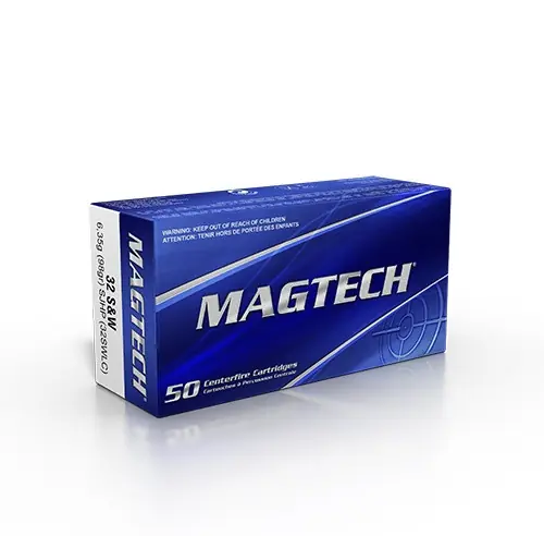 Magtech Ammunition - 32 S&W Long - 98 Grain Semi Jacketed Hollow Point - 50 Rounds