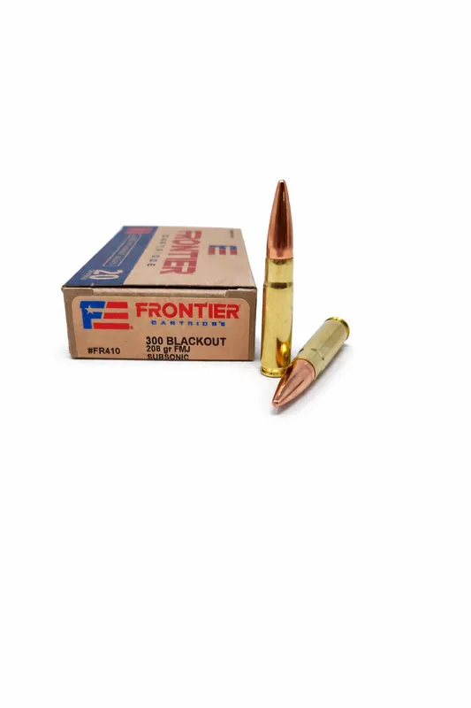 Frontier Ammunition - 300 Blackout - 208 Grain Full Metal Jacket - 200 Rounds