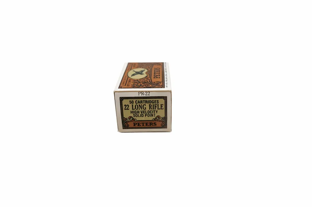 Peters Ammunition - 22Long Rifle - 40 Grain Solid Point - 20 Rounds