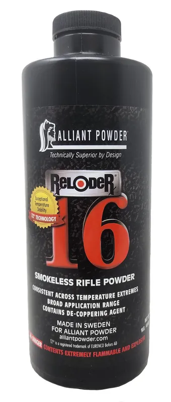 Alliant Reloder 16 Smokeless Powder - 1 Lb. ** ADULT SIGNATURE REQUIRED** SEE DETAILS IN DESCRIPTION