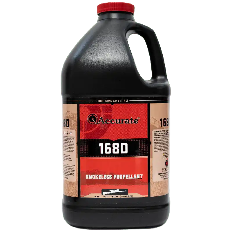 Accurate 1680 Smokeless Powder - 8 Lb. ** ADULT SIGNATURE REQUIRED** SEE DETAILS IN DESCRIPTION