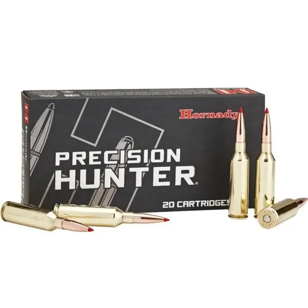 Hornady Precision Hunter Ammunition - 300 PRC - 212 Grain ELD-X - 200 Rounds - Case