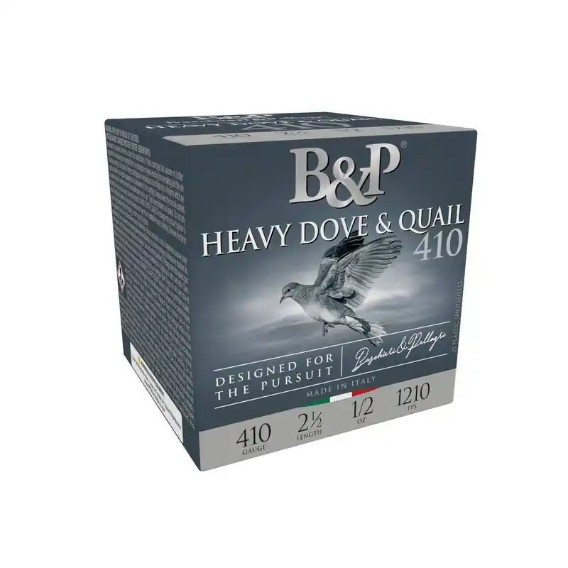 Baschieri & Pellagri Ammunition - 410 Bore - 2 1/2" - 1/2 Oz. - 6 Shot - 250 Rounds
