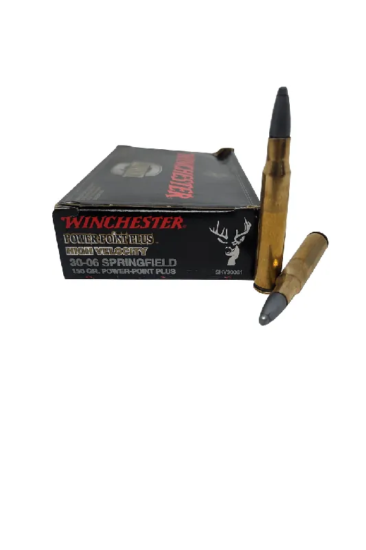 Winchester Supreme Ammunition - 30-06 Springfield - 150 Grain Power Point Plus - 20 Rounds