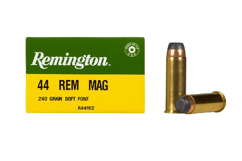 Remington Ammunition - 44 Remington Magnum - 240 Grain Soft Point - 25 Rounds