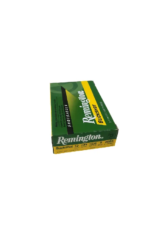 Remington Ammunition - 12 Gauge - 2 3/4" - 00 Buck - 5 Rounds