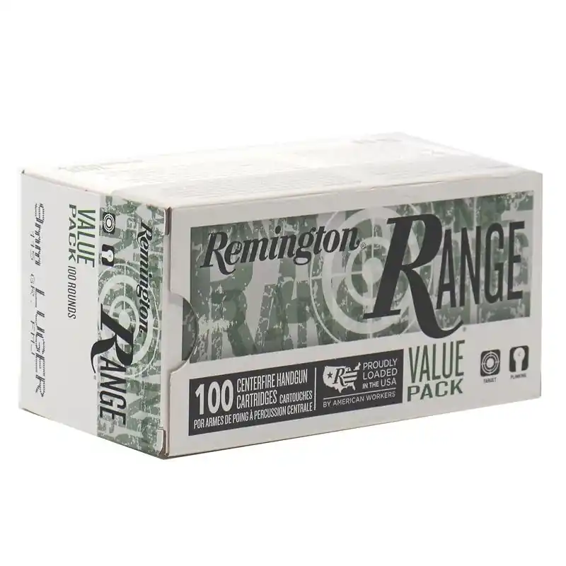 Remington Ammunition - 9 MM Luger - 115 Grain Full Metal Jacket - 600 Rounds - Brass Case