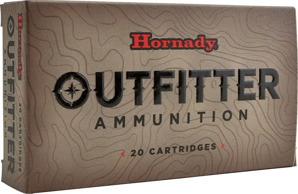 Hornady Outfitter Ammunition - 7 MM Winchester Short Magnum - 150 Grain CX Lead Free - 20 Rounds