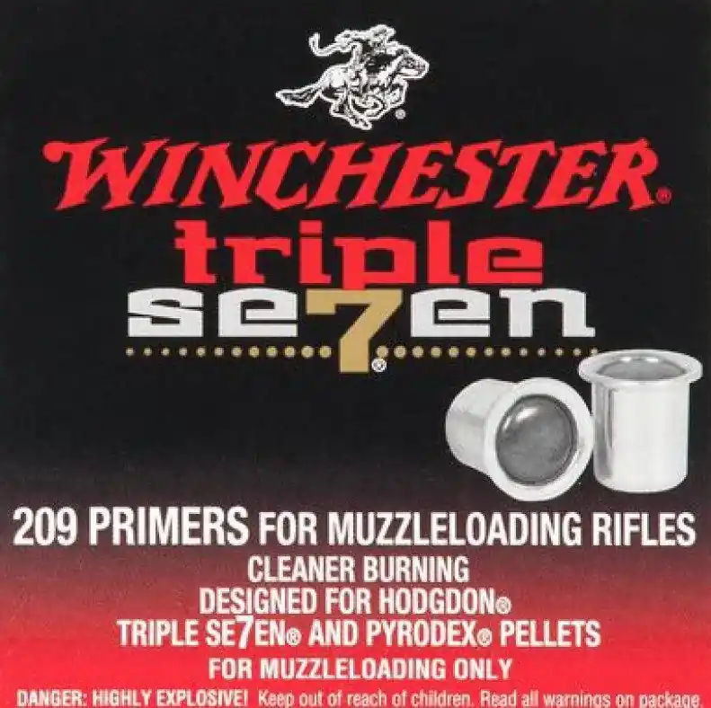 Winchester 209 Primers Triple Seven - 2000 Primers ** ADULT SIGNATURE REQUIRED** SEE DETAILS IN DESCRIPTION