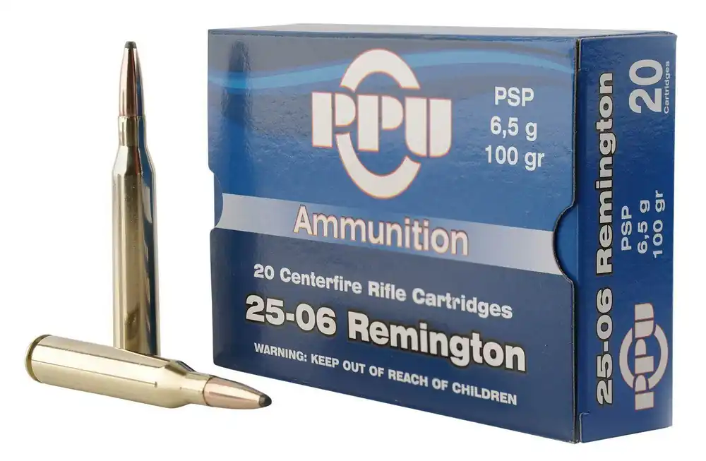 Prvi Partizan Ammunition - 25-06 Remington - 100 Grain Soft Point - 20 Rounds