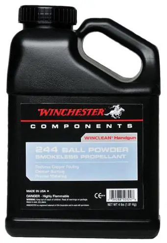 Winchester 244 Winclean Smokeless Powder- 4 Lb. ** ADULT SIGNATURE REQUIRED** SEE DETAILS IN DESCRIPTION