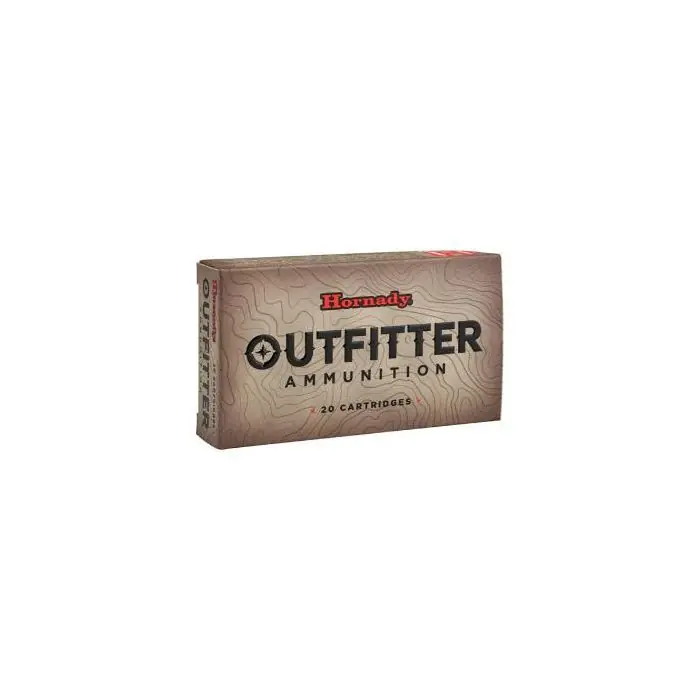 Hornady Outfitter Ammunition - 257 Weatherby Magnum - 90 Grain CX Lead Free - 20 Rounds