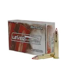 Hornady LeverEvolution Ammunition - 32 Winchester Special - 165 Grain FTX - 20 Rounds - Brass Case
