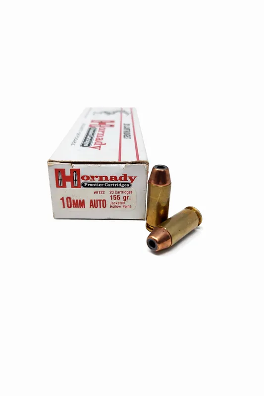 Hornady Ammunition - 10 MM Auto - 155 Grain Jacketed Hollow Point - 20 Rounds