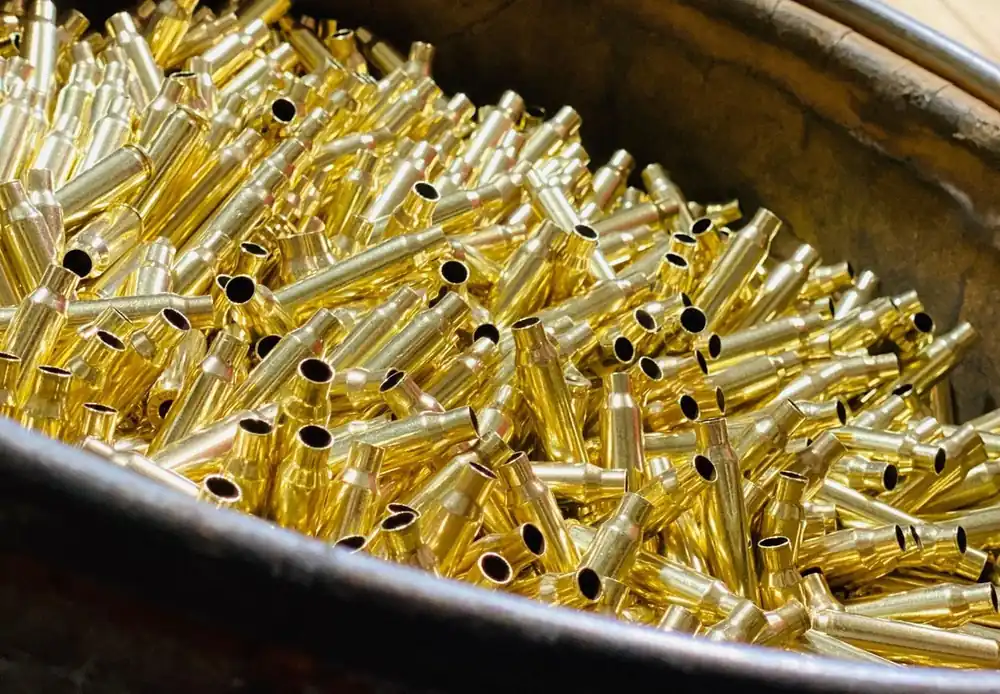 Brass 223 Rem/5.56, Crack Checked, Cleaned and Polished, Primer Pocket Reamed, Mixed Head Stamps, Not Sized or Trimmed - 500 Pieces