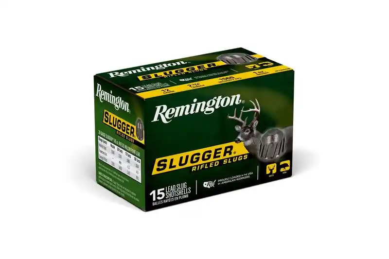 Remington Slugger Ammunition - 12 Gauge - 2 3/4" - 1 Oz. Slug - 15 Rounds