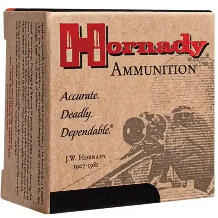 Hornady Custom Ammunition - 480 Ruger - 400 Grain XTP - 20 Rounds - Brass Case
