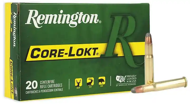 Remington Core-Lokt Ammunition - 32 Winchester Special - 170 Grain Soft Point - 20 Rounds
