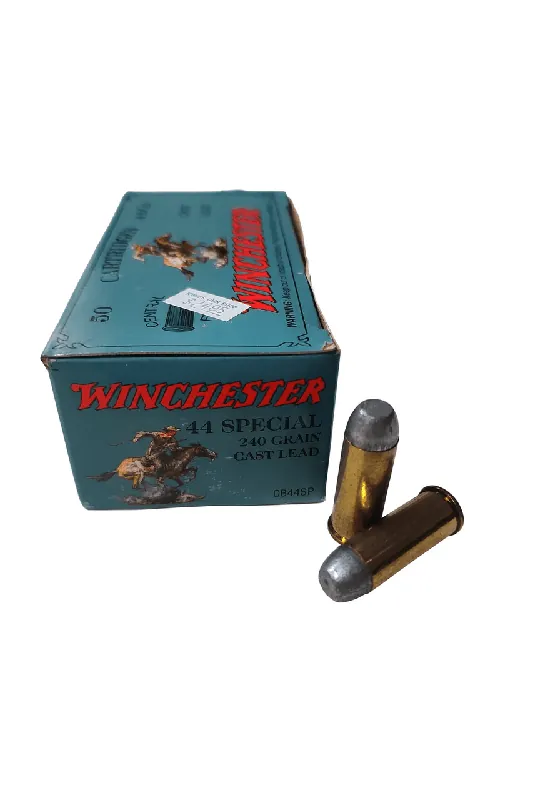 Winchester Ammunition - 44 S&W Special - 240 Grain Lead Flat Nose - 50 Rounds
