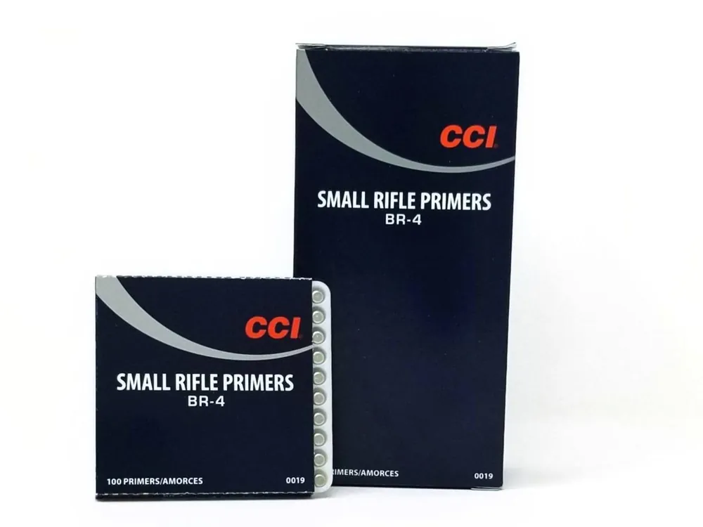 CCI Small Rifle BR-4 Primers - 1000 Primers ** ADULT SIGNATURE REQUIRED** SEE DETAILS IN DESCRIPTION