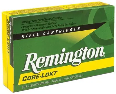 Remington Core-Lokt Ammunition - 7 MM Remington Magnum - 150 Grain Pointed Soft Point - 20 Round