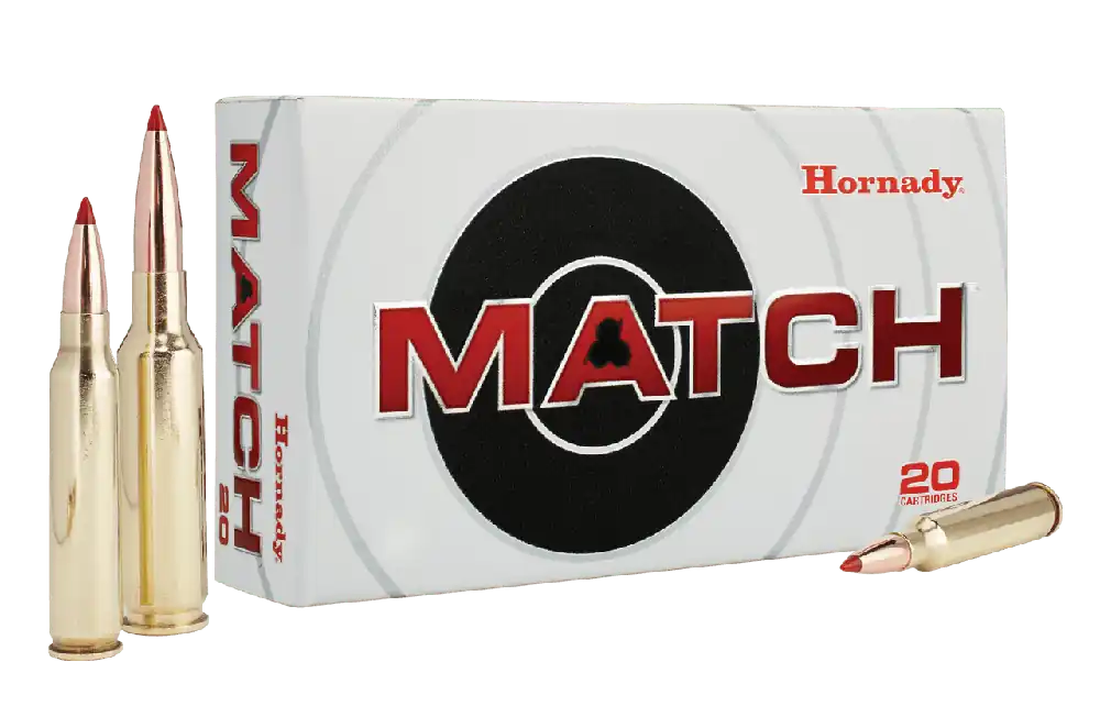 Hornady Match Ammunition - 6.5 Creedmoor - 140 Grain ELD Match - 200 Rounds - Brass Case