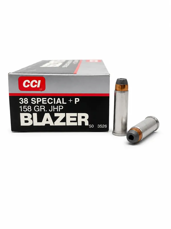 CCI Blazer Ammunition - 38 Special - 158 Grain Hollow Point - 50 Rounds