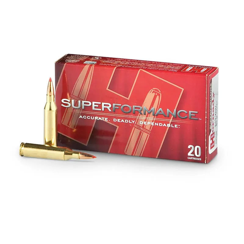Hornady Superformance Ammunition - 243 Winchester - 75 Grain V-Max - 20 Rounds