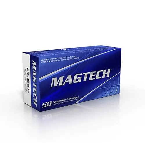 Magtech Low Recoil Ammunition - 44 S&W Special - 240 Grain Full Metal Jacket - 50 Rounds