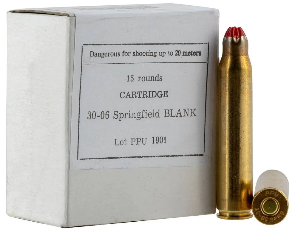 Prvi Partizan Ammunition - 30-06 Springfield - Blanks - 15 Rounds