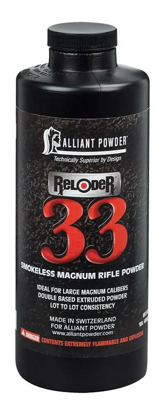 Alliant Reloder 33 Smokeless Powder - 1 Lb. ** ADULT SIGNATURE REQUIRED** SEE DETAILS IN DESCRIPTION