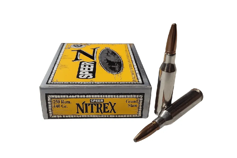Speer Nitrex Ammunition - 260 Remington - 140 Grain Grand Slam - 20 Rounds - Brass Case