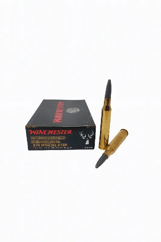 Winchester Supreme Ammunition - 270 Winchester - 130 Grain Power Point Plus - 20 Rounds