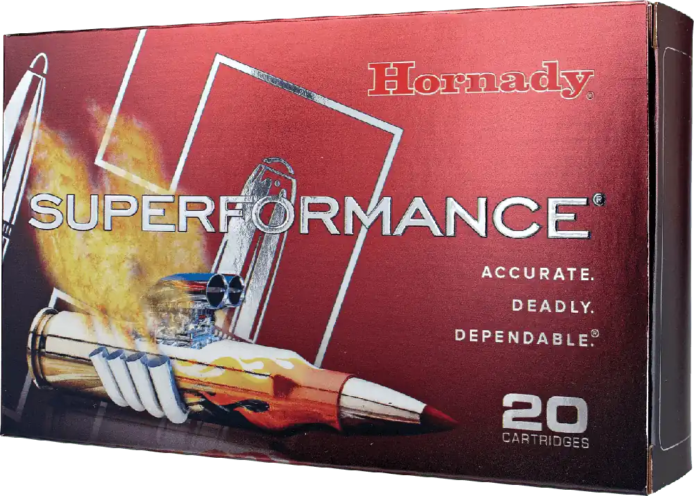 Hornady Superformance Ammunition - 30-06 Springfield - 180 Grain SST - 20 Rounds