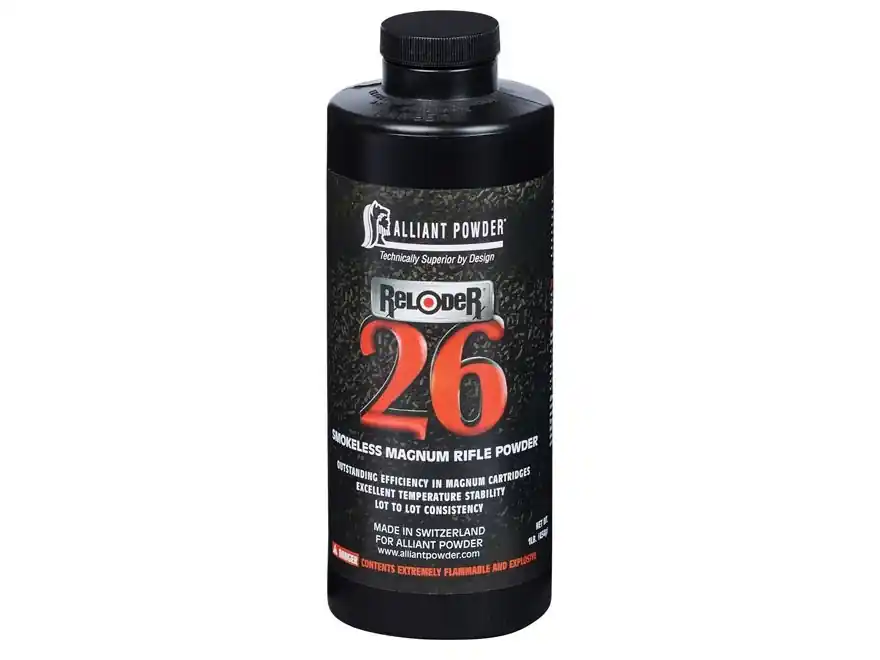 Alliant Reloder 26 Smokeless Powder - 1 Lb. ** ADULT SIGNATURE REQUIRED** SEE DETAILS IN DESCRIPTION