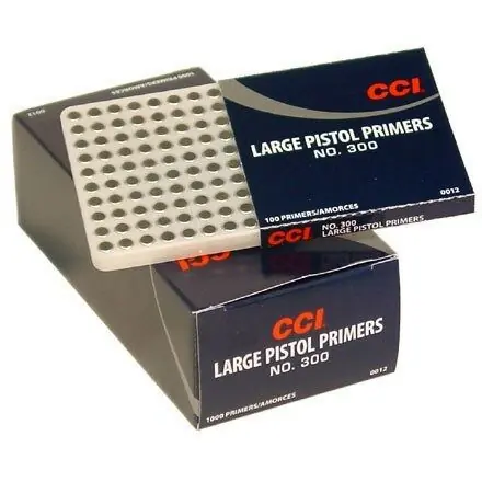 CCI Large Pistol Primers No. 300 - 5000 Primers ** ADULT SIGNATURE REQUIRED** SEE DETAILS IN DESCRIPTION
