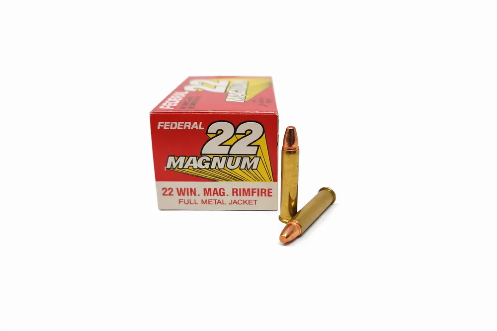 Federal Ammunition - 22 Winchester Magnum - 40 Grain Full Metal Jacket - 50 Rounds