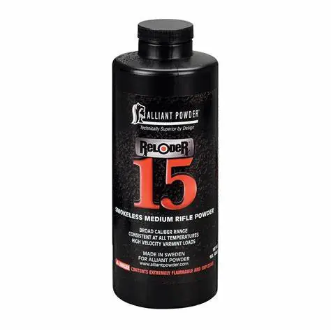 Alliant Reloder 15 Smokeless Powder - 1 Lb. ** ADULT SIGNATURE REQUIRED** SEE DETAILS IN DESCRIPTION
