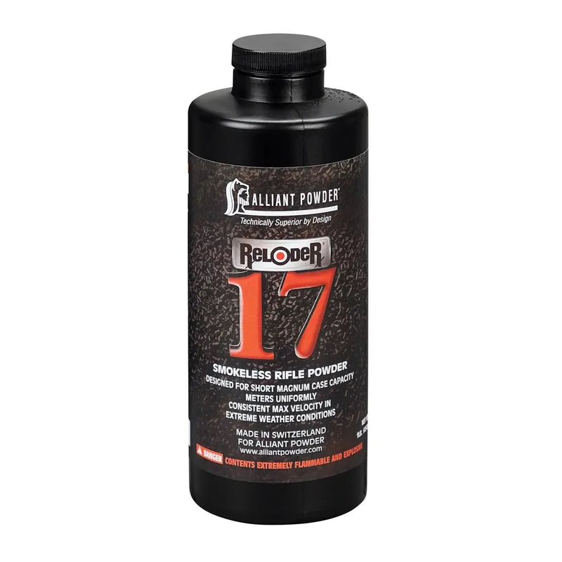 Alliant Reloder 17 Smokeless Powder-1 Lb. ** ADULT SIGNATURE REQUIRED** SEE DETAILS IN DESCRIPTION