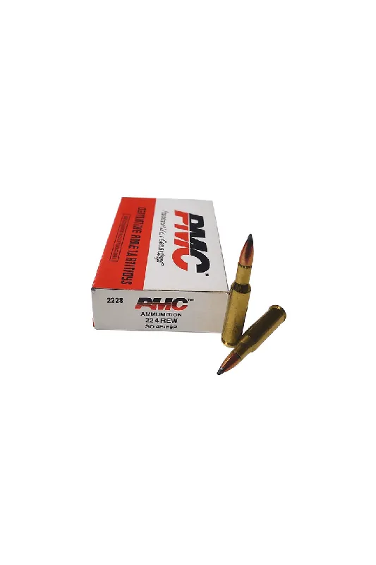 PMC Ammunition - 222 Remington - 50 Grain Pointed Soft Point - 20 Rounds