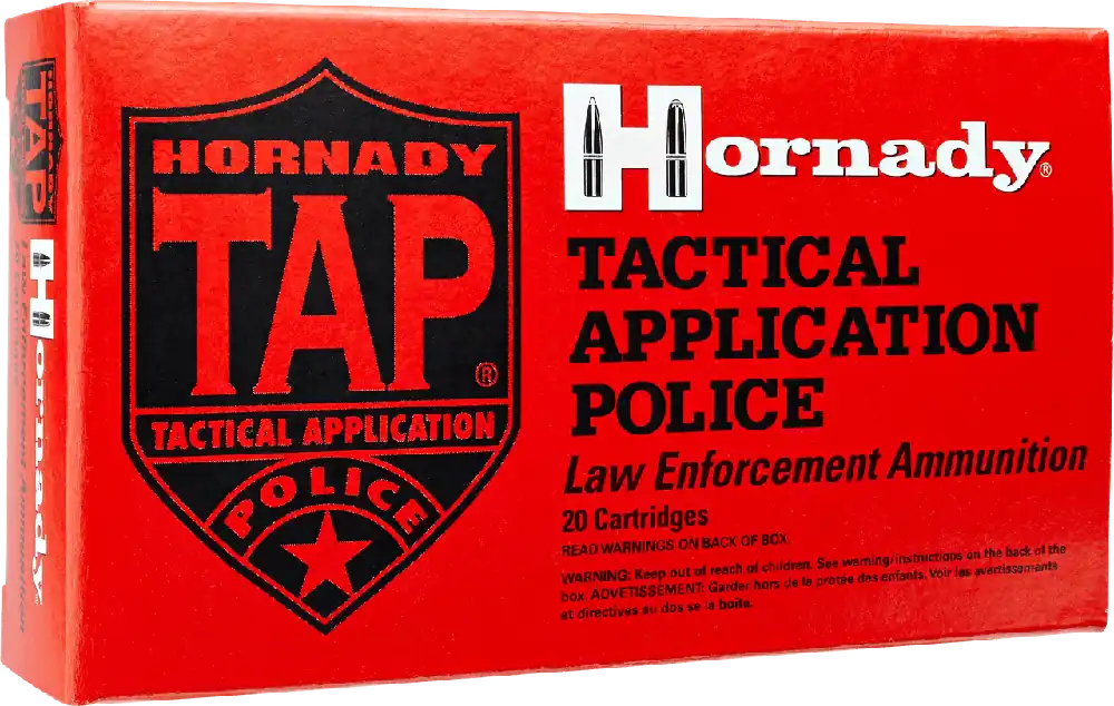 Hornady 5.56 NATO 75 Grain SBR TAP Training LE - 50 Rounds - Brass Case