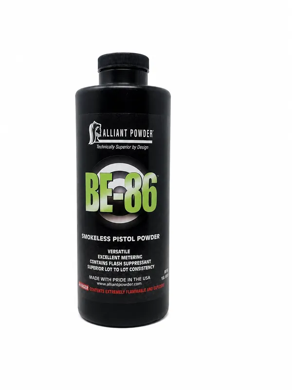 Alliant BE-86 Smokeless Powder - 1 Lb. ** ADULT SIGNATURE REQUIRED** SEE DETAILS IN DESCRIPTION
