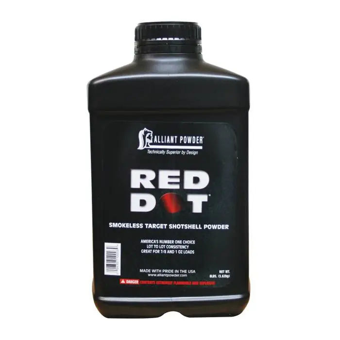 Alliant Red Dot Target Shotshell Smokeless Powder - 8LB. ** ADULT SIGNATURE REQUIRED** SEE DETAILS IN DESCRIPTION