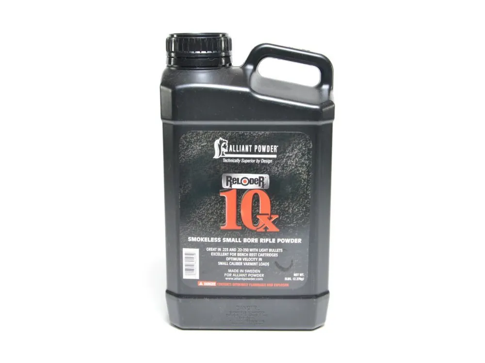Alliant Reloder 10X Smokeless Powder - 5 Lb. ** ADULT SIGNATURE REQUIRED** SEE DETAILS IN DESCRIPTION